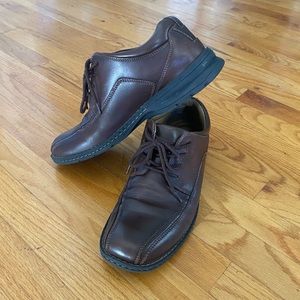 Dockers Trustee 90-29023 Men's Brown Leather Oxford Dress Shoes Size 11M